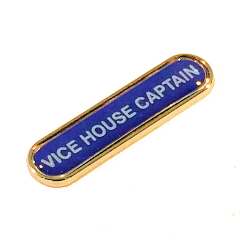 VICE HOUSE CAPTAIN badge